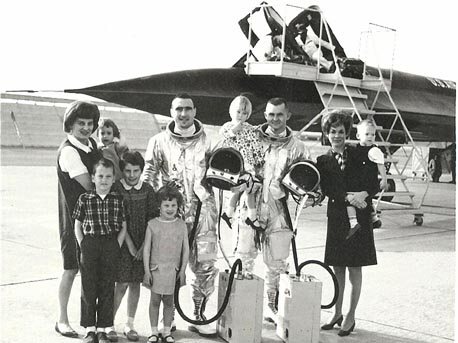 Tony with his family and his first RSO Jerry Crew 