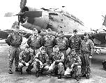 group photo with A-1 Skyraider