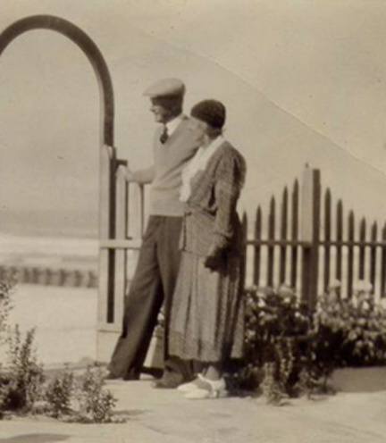 Mon and Dad at Long Beach, NY